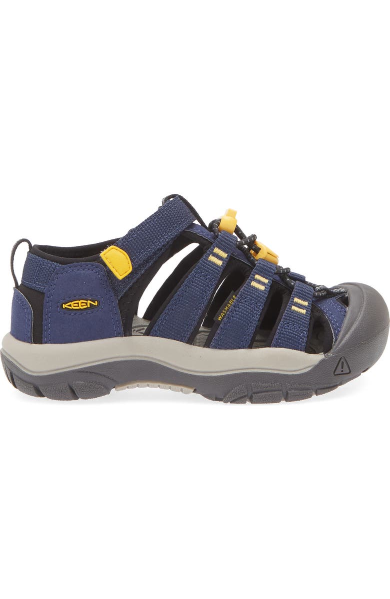 KEEN Kids' Newport H2 Sandal, Alternate, color, Naval Academy/ Keen Yellow