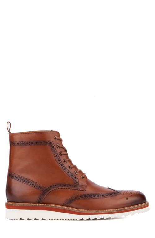 Vintage Foundry Parker Wingtip Boot In Tan