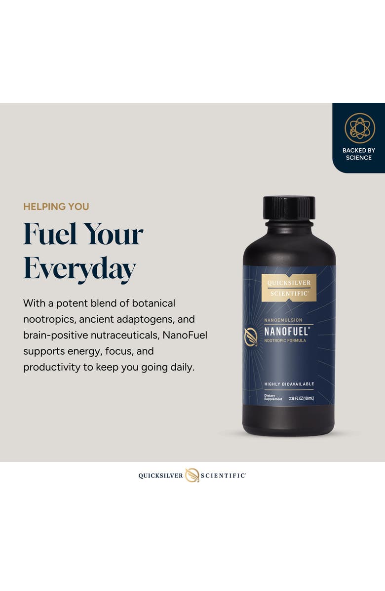Quicksilver Scientific NanoFuel Nootropic Supplement, Alternate, color, NO COLOR