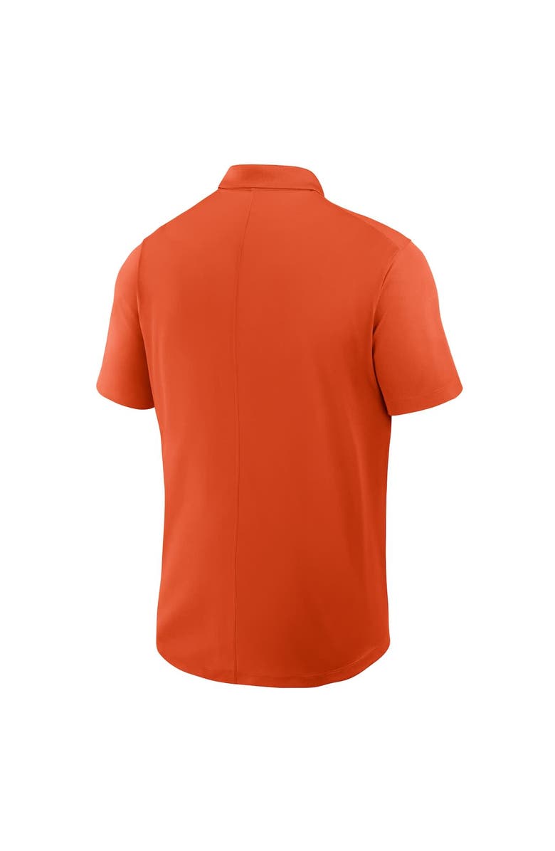Nike Men's Nike Orange Clemson Tigers Primetime Victory Primary Logo Performance Polo, Alternate, color, Orange