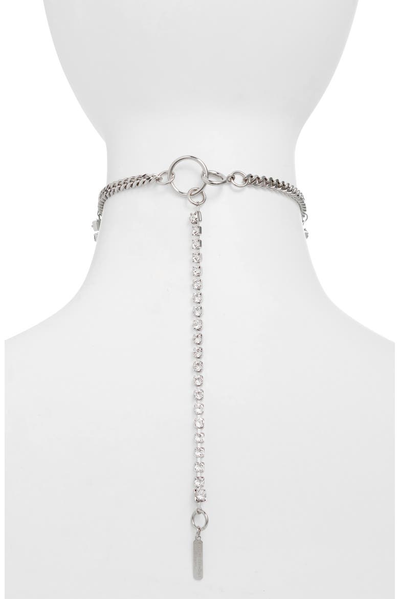 Betty Layered Necklace, Alternate, color, SILVER