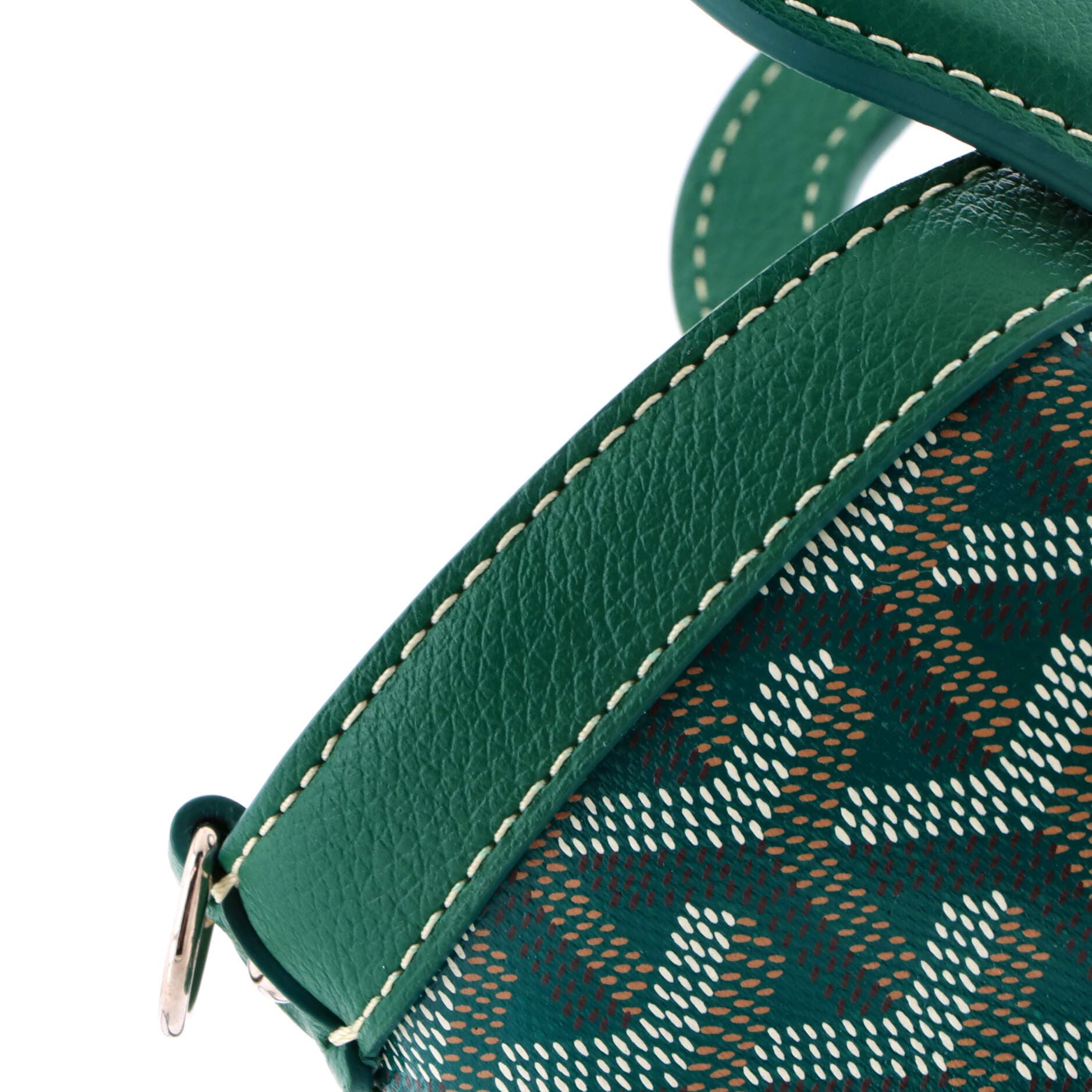 Pre-Owned Goyard Beluga Bag Coated Canvas Mini, Alternate, color, Green