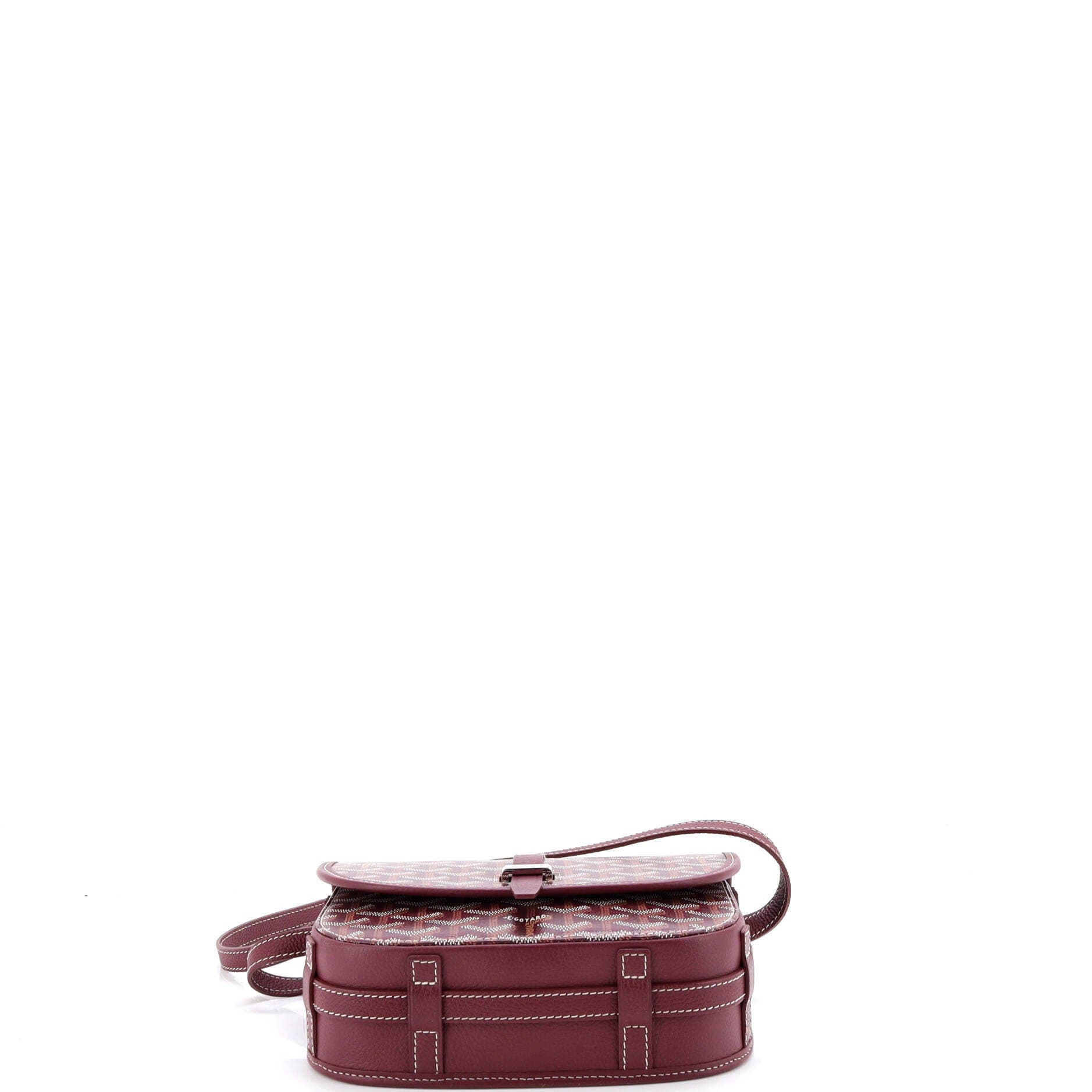 Pre-Owned Goyard Belvedere II Messenger Bag Coated Canvas PM, Alternate, color, Rose Gold