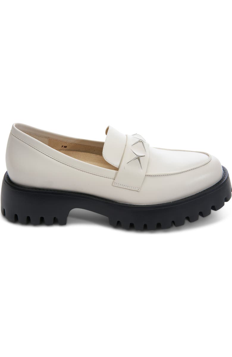 VANELi Zofie Lug Sole Loafer, Alternate, color, Milk