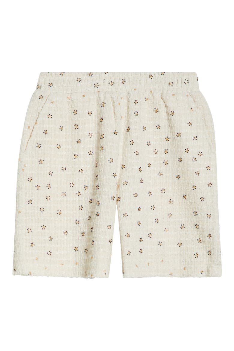 Beaded Shorts, Alternate, color, WHITE