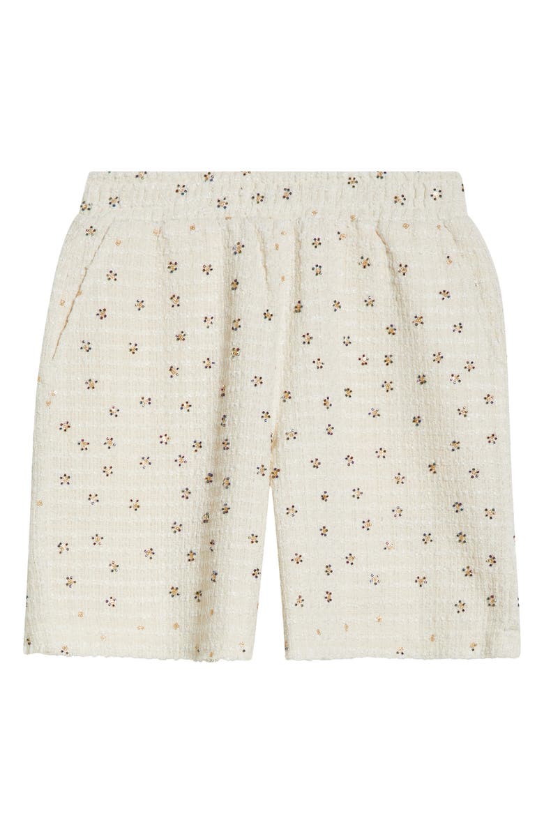 HONOR THE GIFT Beaded Shorts, Alternate, color, White