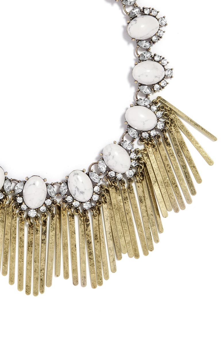 BaubleBar 'Showgirl Fringe' Collar Necklace, Alternate, color, 