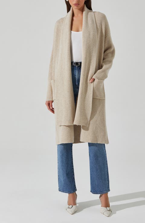 Noemi Scarf Longline Cardigan