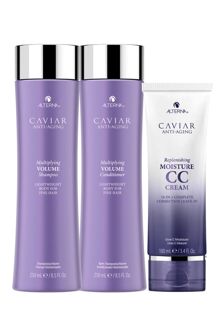 ALTERNA CAVIAR Anti-Aging Multiplying Volume Holiday Kit, Main, color, NO COLOR