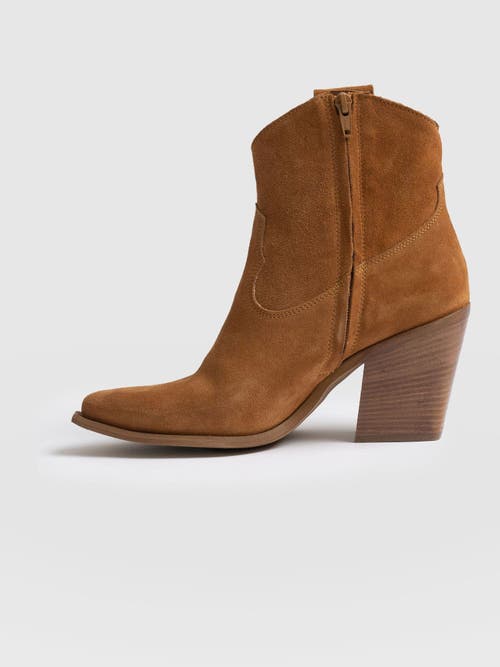 Saint + Sofia Dallas Mid Boot In Beige