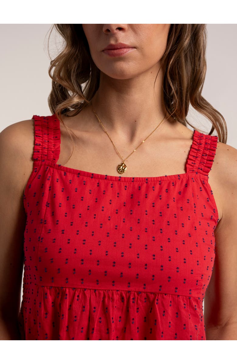 Brakeburn Giovana Blouse, Alternate, color, Red