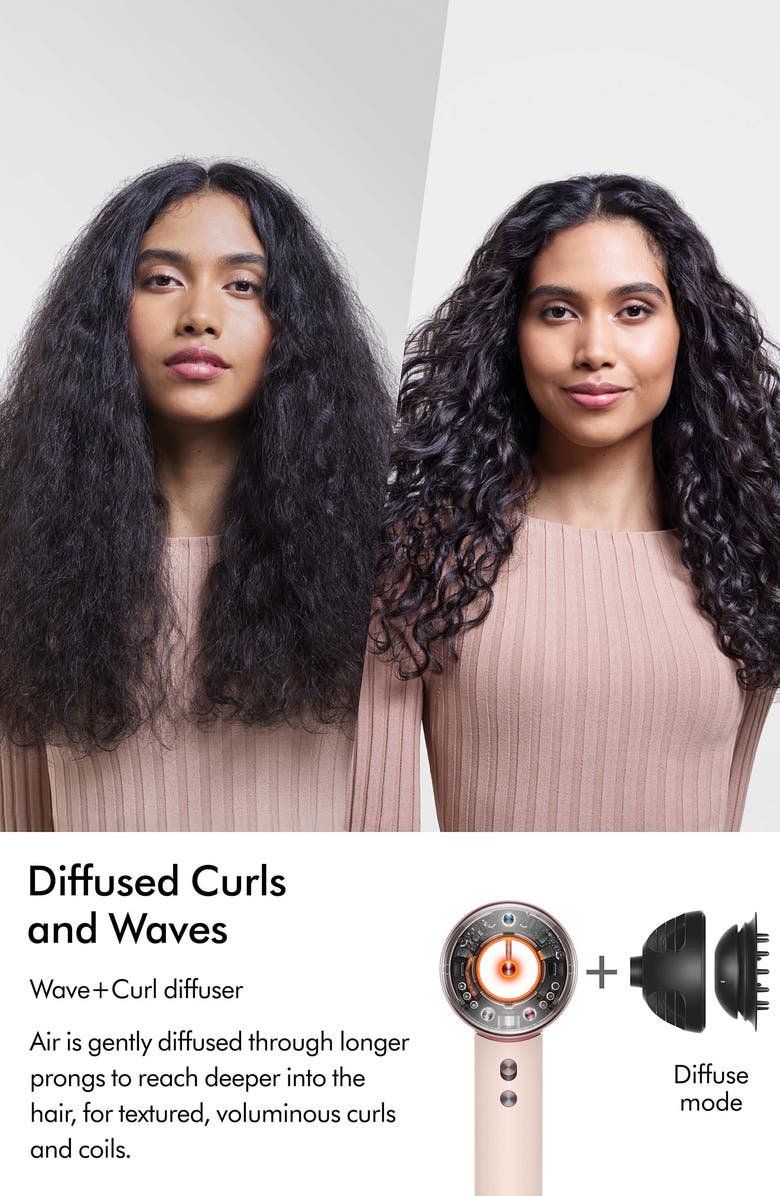 Dyson Limited Edition Supersonic Nural<sup>™</sup> Hair Dryer in Jasper Plum, Alternate, color,