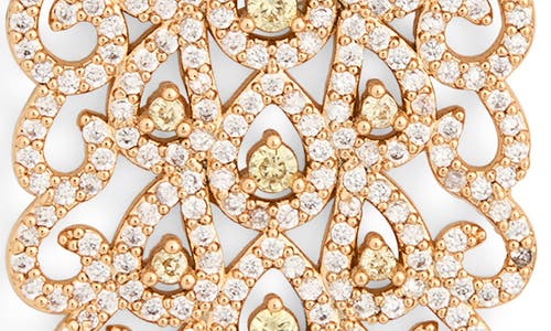 Eye Candy Los Angeles Annika Cubic Zirconia Peacock Drop Earrings