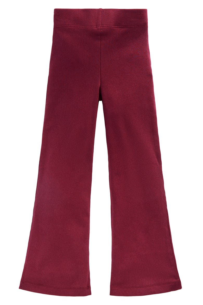 Kids' 3-Pack Ribbed Flared Leggings, Alternate, color, MULTI