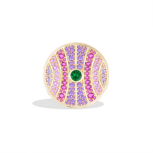 Campbell + Charlotte Revel Large Dimensional Ring In Multi