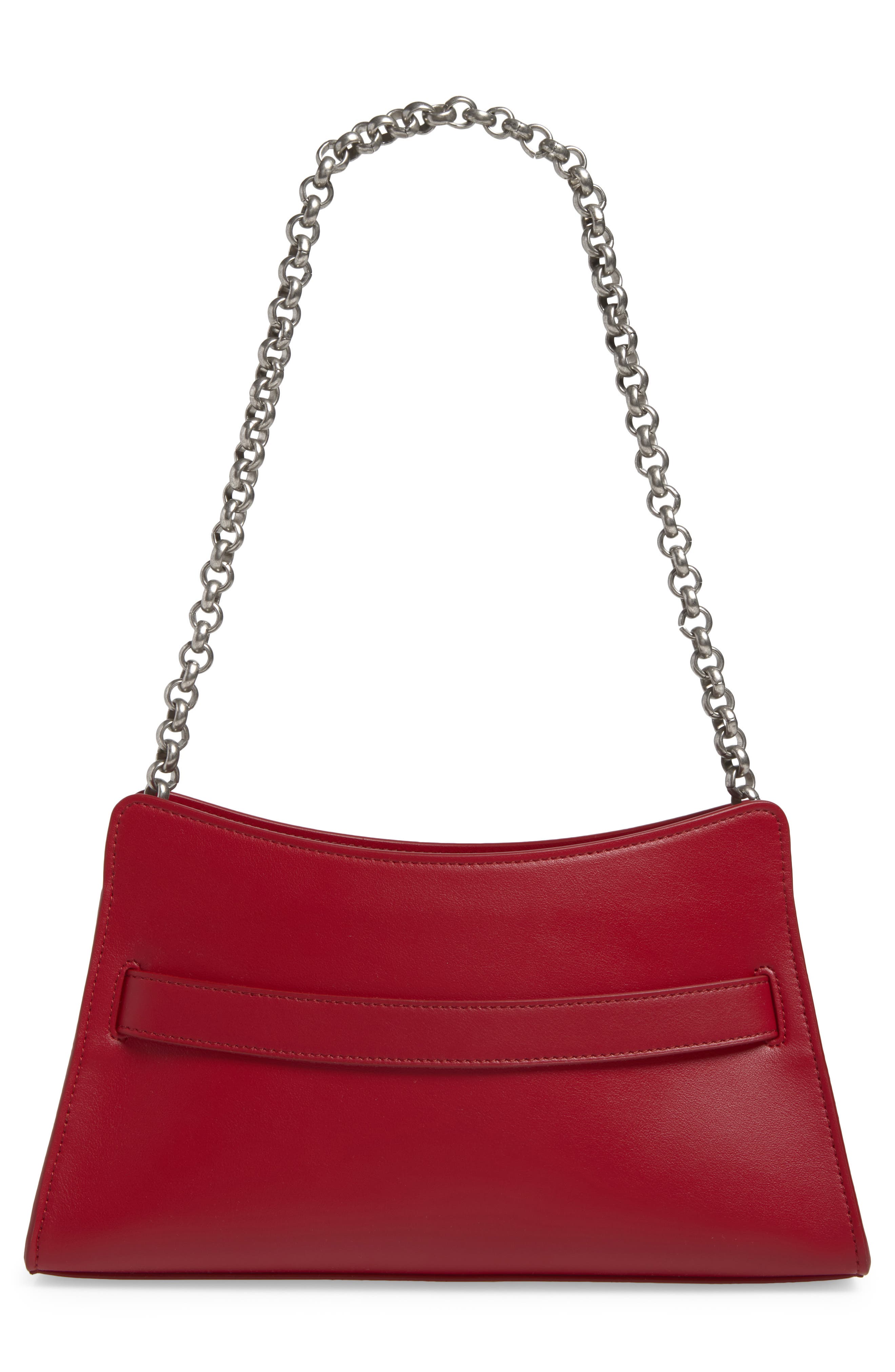 Mini Locke Leather Shoulder Bag, Alternate, color, POWDER