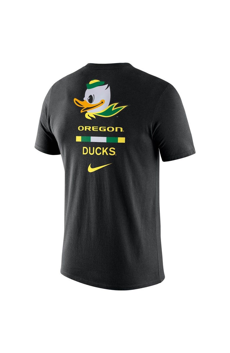Nike Men's Nike Black Oregon Ducks DNA Logo Performance T-Shirt, Alternate, color, 
