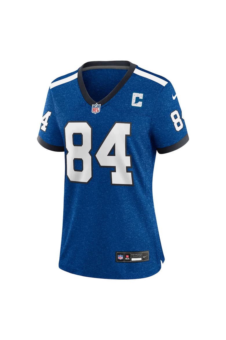 Women's Nike Tyler Warren  Heather Royal Indianapolis Colts Alternate 2 Indiana Nights Game Jersey, Alternate, color, Royal