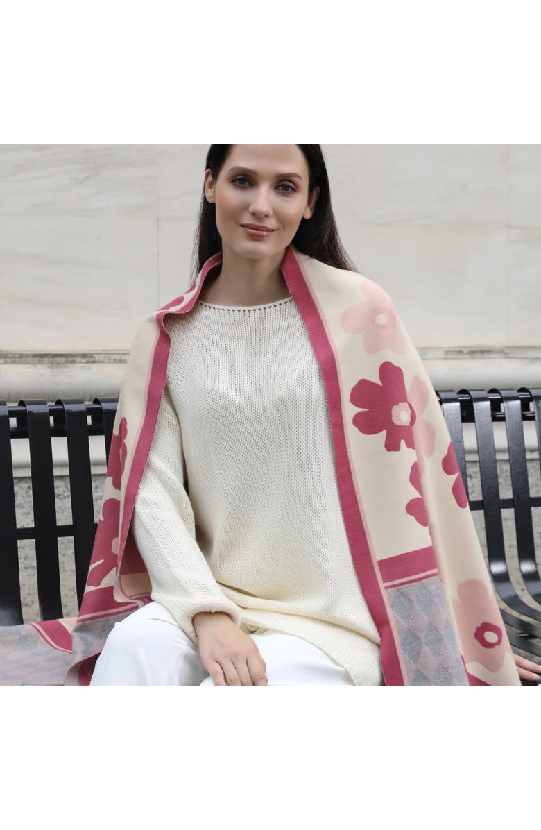 Youzey The Isabelle Scarf, Alternate, color, Pink