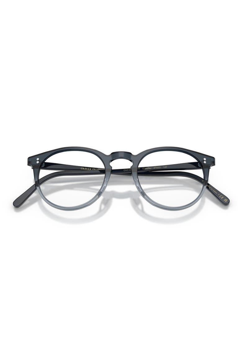O'Malley 47mm Round Optical Glasses, Alternate, color, TWILIGHT GRADIENT/ DEMO LENS