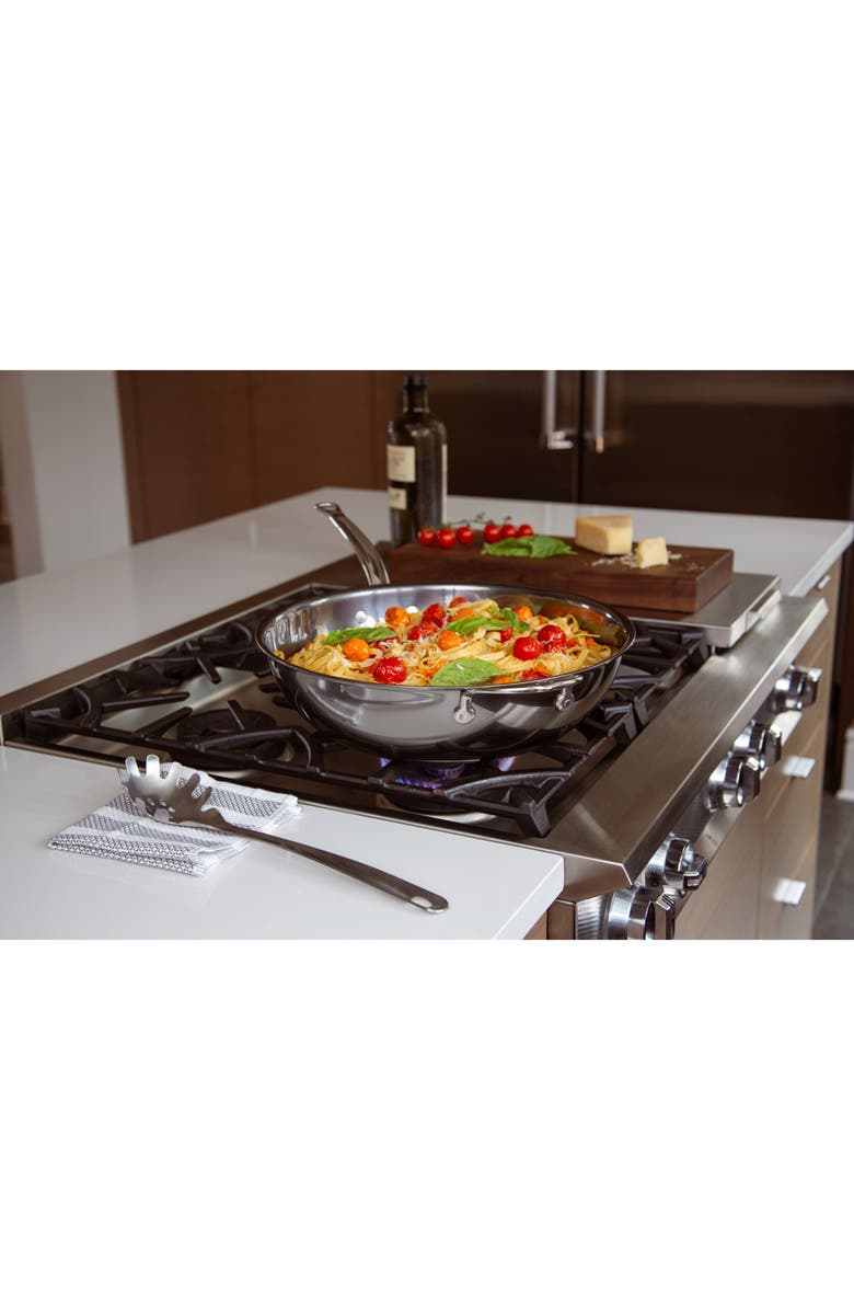 Hestan 7.5-Quart Chef's Pan with Helper Handle, Alternate, color, 