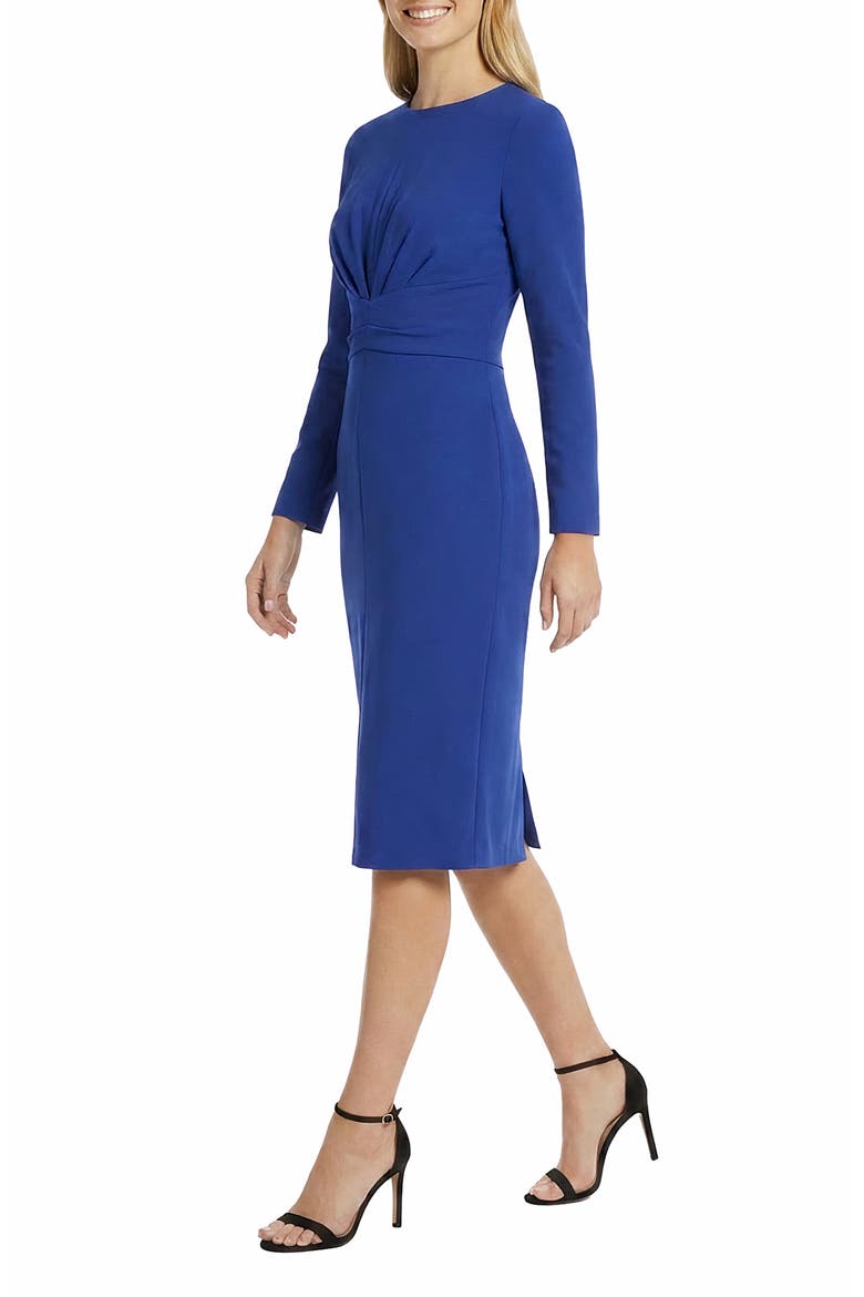 Long Sleeve Sheath Dress, Alternate, color, SODALITE BLUE