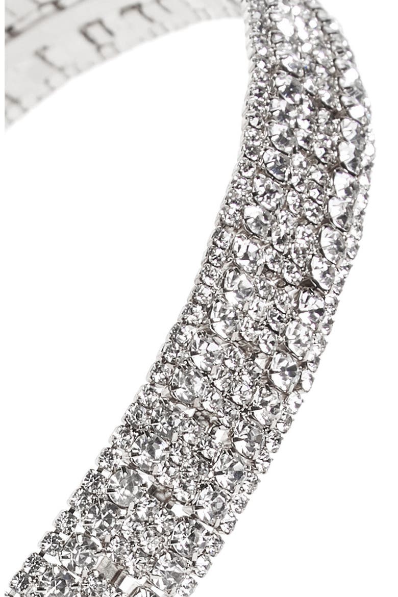 Crystal Headband, Alternate, color, SILVER