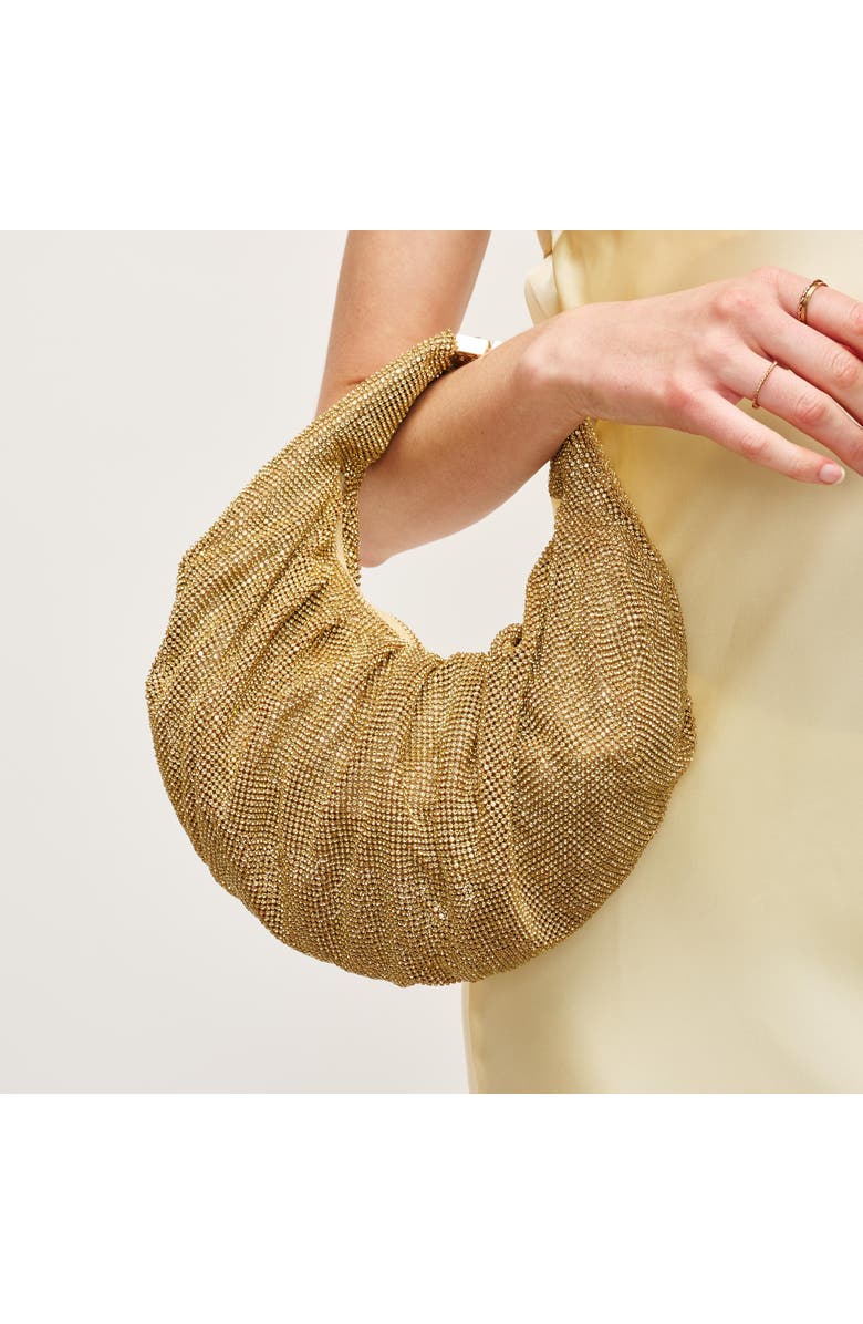 URBAN EXPRESSIONS HANDBAGS Arianna Evening Bag, Alternate, color, Gold