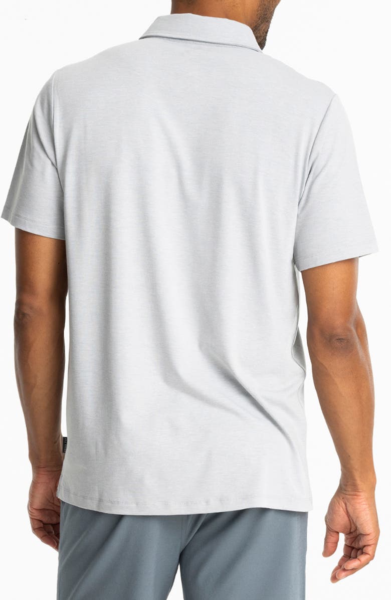 Free Fly Flex Polo II, Alternate, color, Heather Aspen Grey