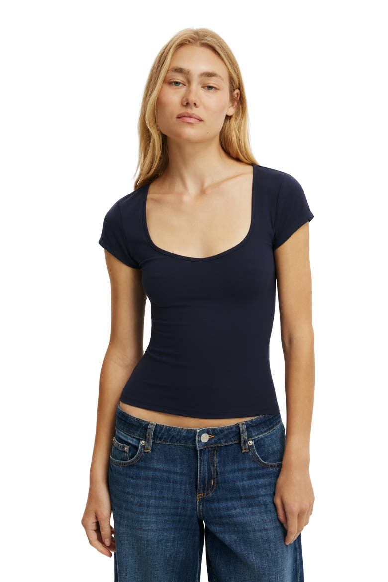 Women's Hold Me Short Sleeve, Main, color, Total Eclipse