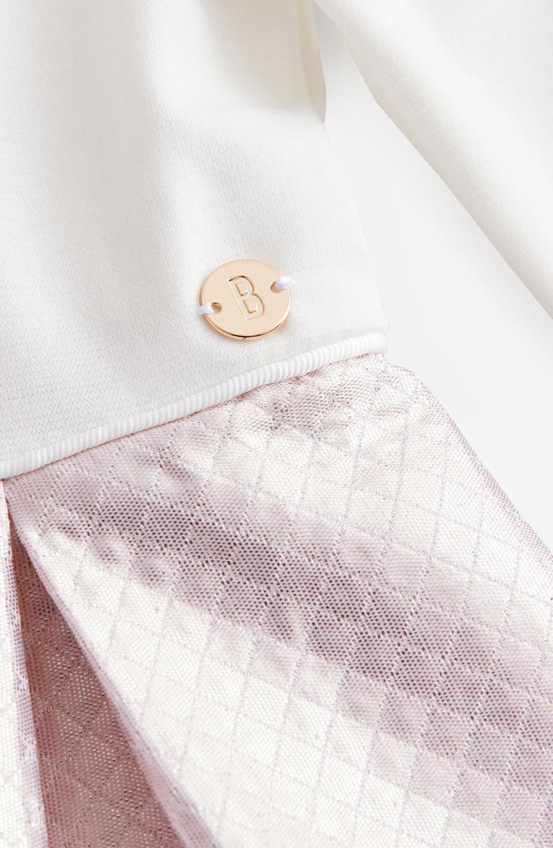 Baker by Ted Baker Kids' Mixed Media Dress, Alternate, color, 