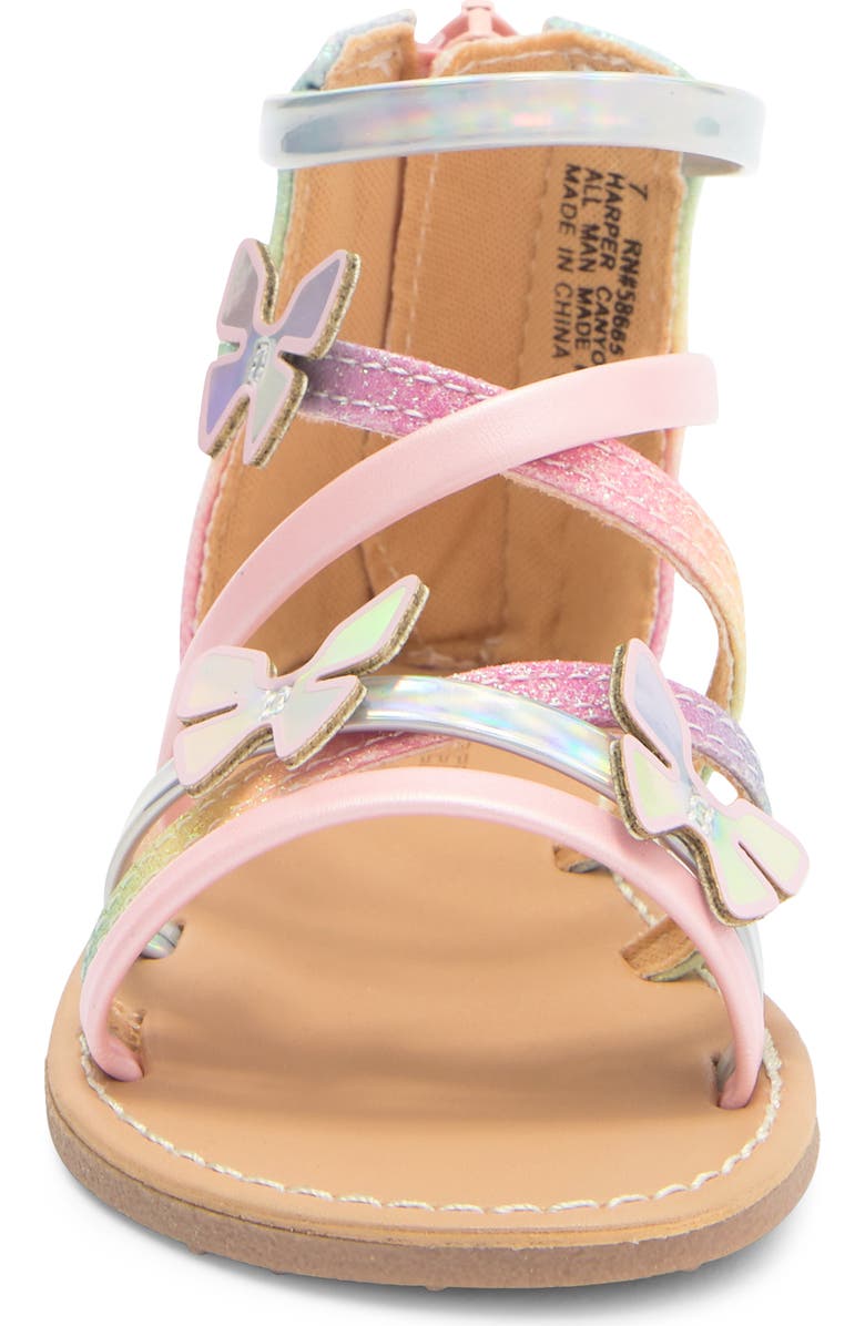 Harper Canyon Kids' Rubie Gladiator Sandal, Alternate, color,