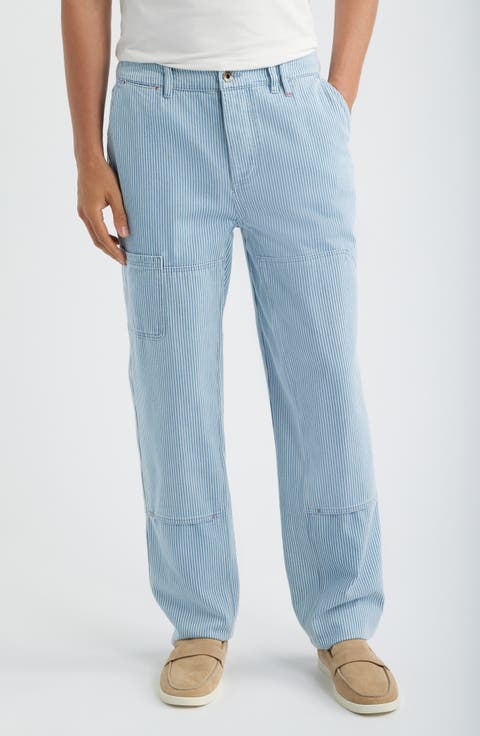 Courier Hickory Stripe Utility Pants