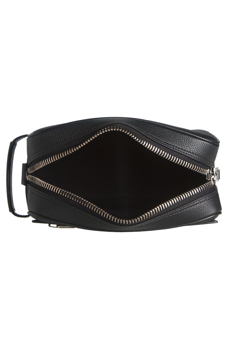 TOM FORD Soft Grained Leather Cosmetics Case, Alternate, color, Black