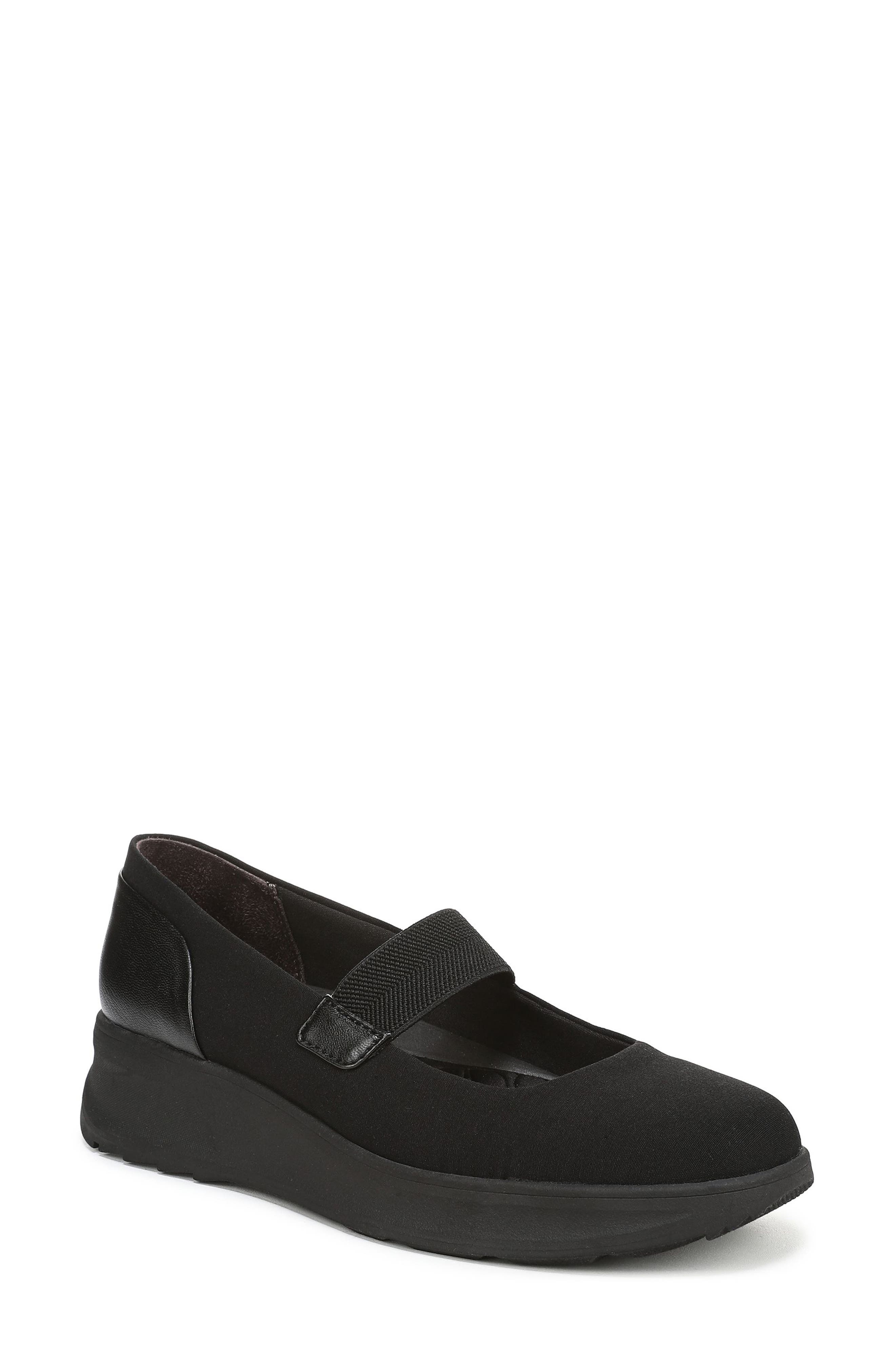LifeStride Reflection Wedge Mary Jane, Main, color, Black/Black