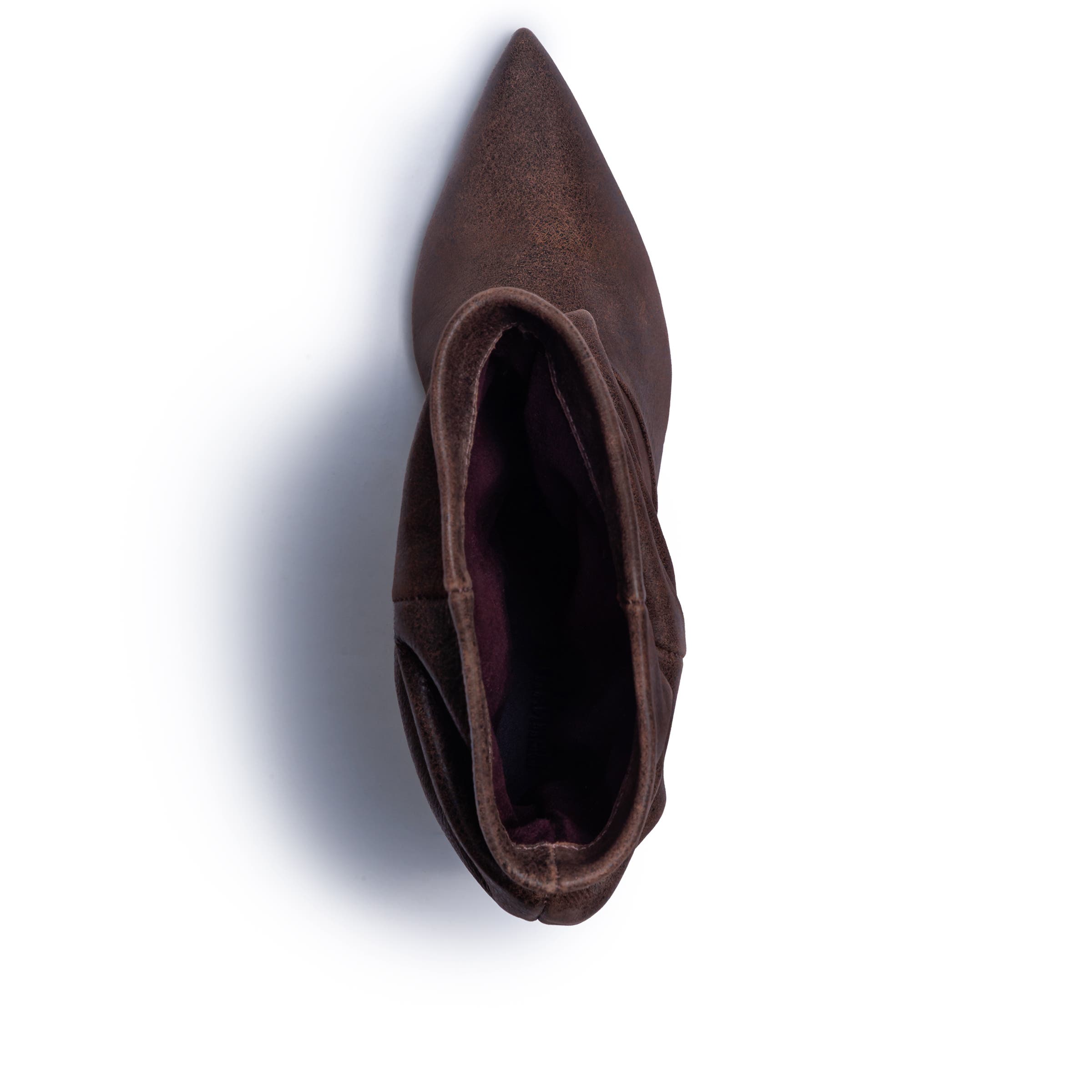Etta Slouch Bootie, Alternate, color, DARK CHOCOLATE