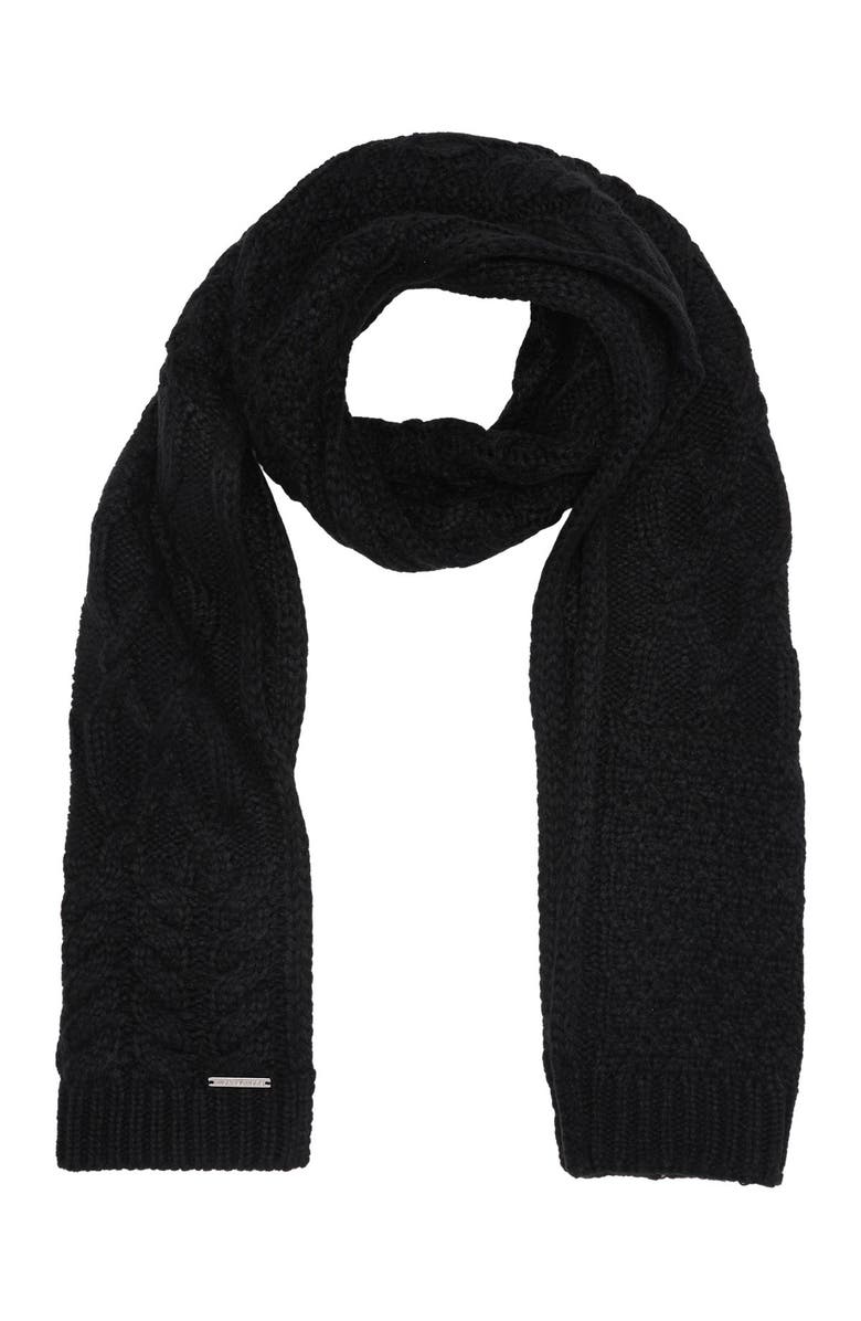 Michael Kors Patchwork Cable Muffler, Main, color,