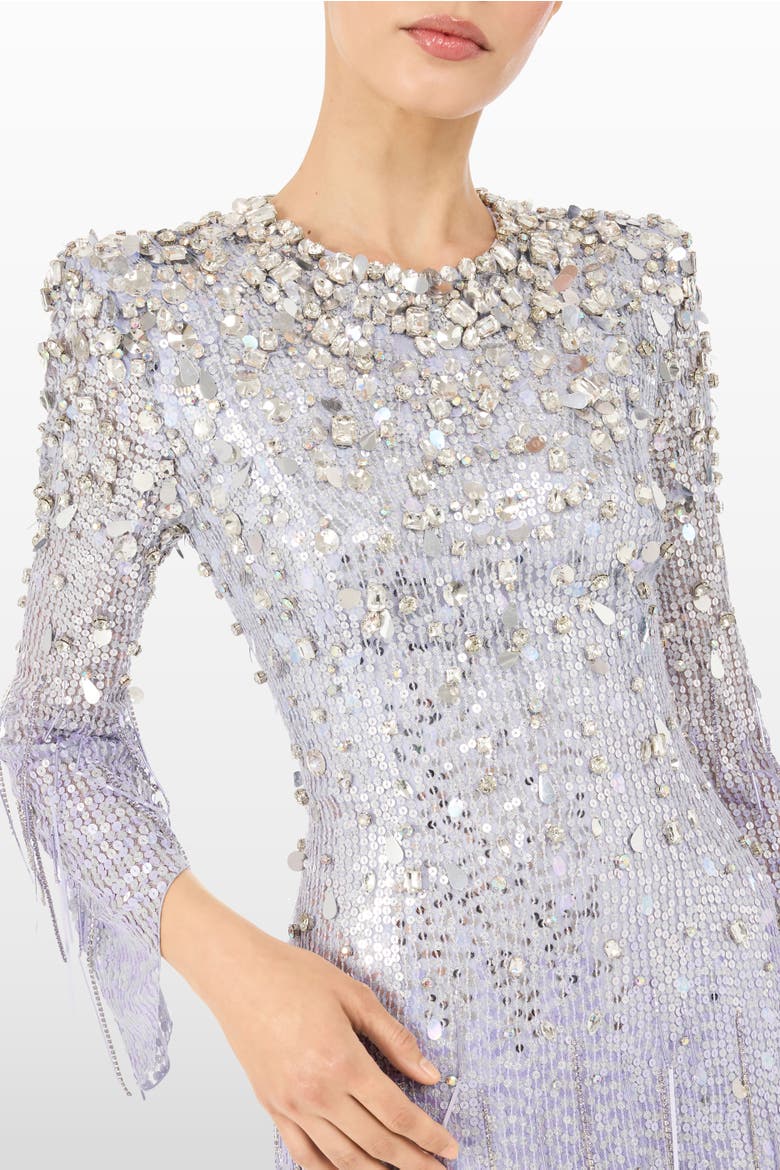Phara Dress, Alternate, color, Iris