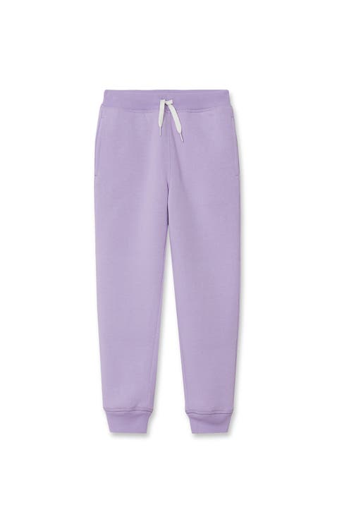 Kids High Pile Fleece Lined Jogger Sweatpants