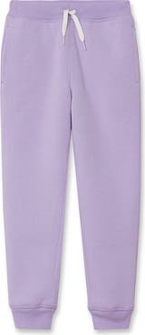 Lands' End Kids High Pile Fleece Lined Jogger Sweatpants