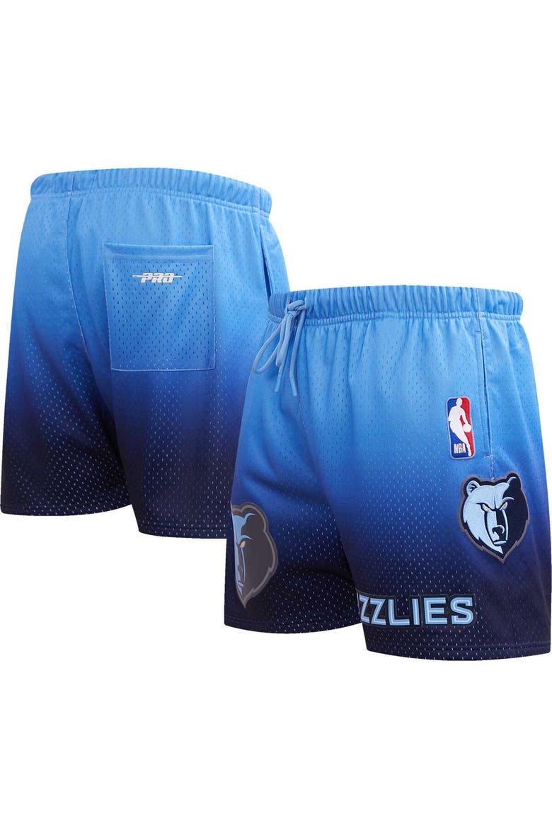 Men's Pro Standard Navy/Light Blue Memphis Grizzlies Ombre Mesh Shorts, Main, color, Navy