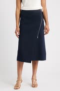 BOSS Feliora Faux Wrap Skirt