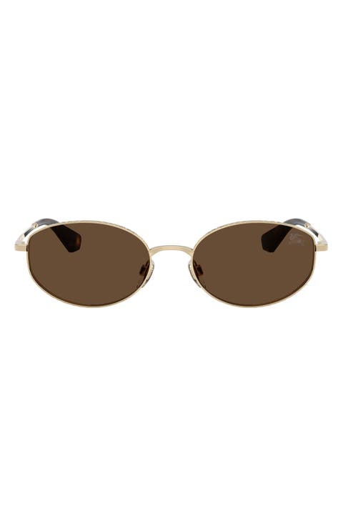 55mm Oval Sunglasses