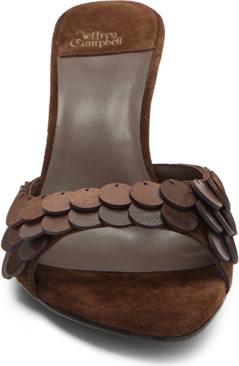 Jeffrey Campbell Agent Sandal, Alternate, color, Brown Combo
