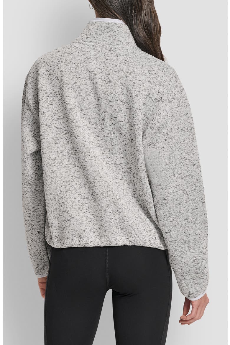 Half Zip Sweatshirt, Alternate, color, OPTIC HEATHER