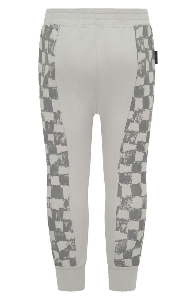 TINY TRIBE Kids' Segment Check Joggers, Alternate, color,