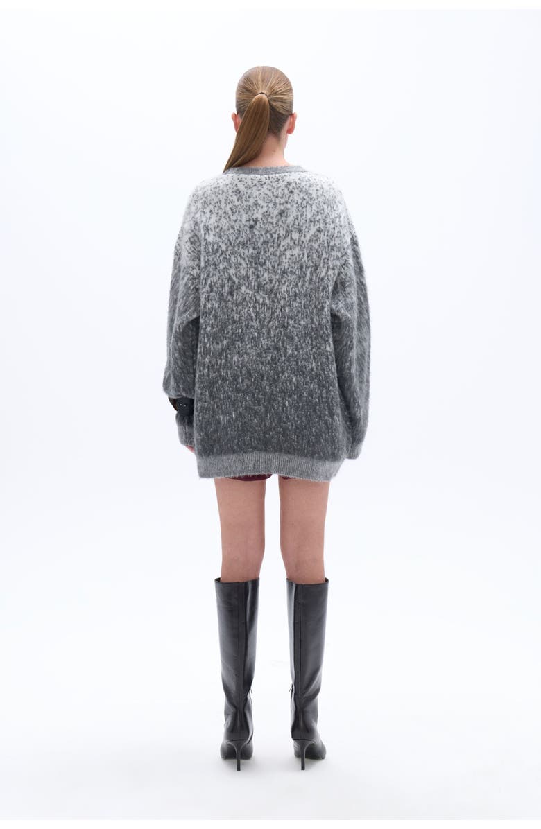 Nocturne Gradient Oversized Cardigan, Alternate, color,