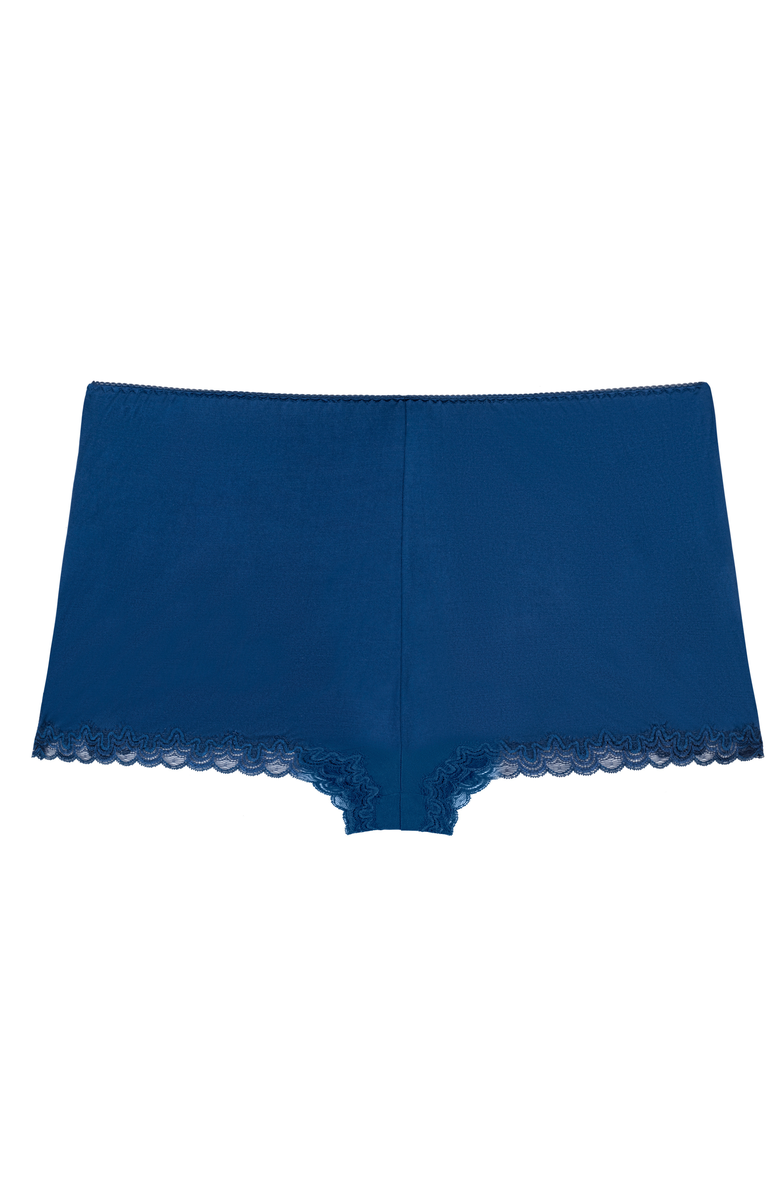 Uwila Warrior Soft Silk Sleep Short, Alternate, color, Estate Blue