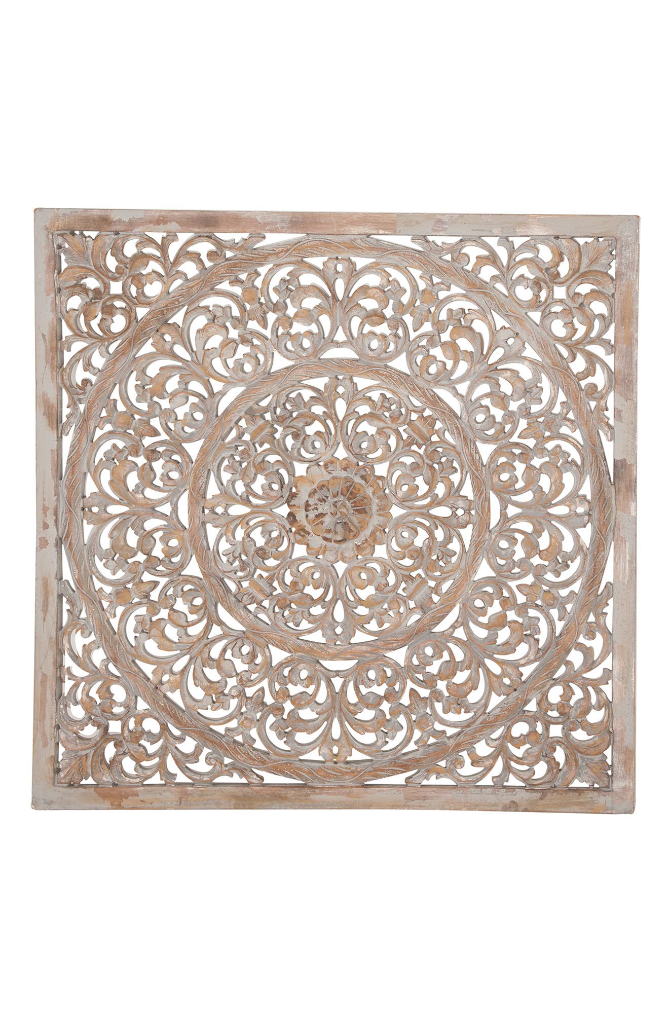 SONOMA SAGE HOME WILLOW ROW Brown Traditional Floral Wood Wall Decor