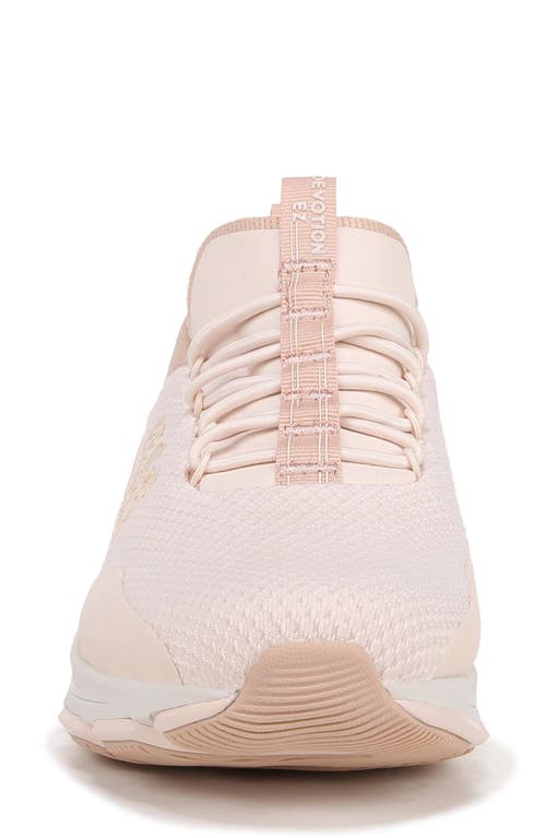 Ryka Devotion Ez Walking Sneaker In Blush